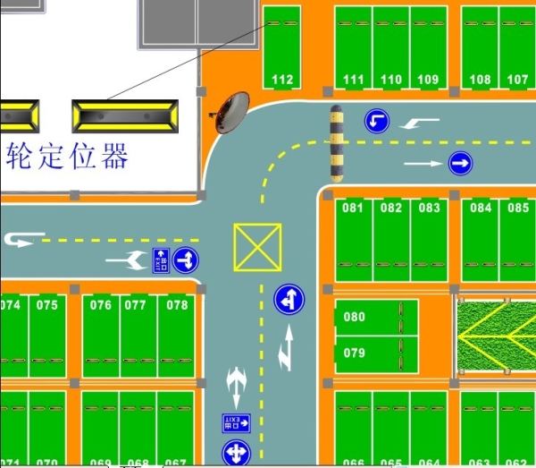 停車場標(biāo)志牌標(biāo)線設(shè)計(jì)
