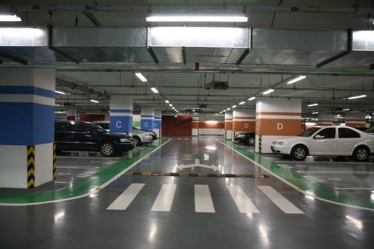 停車(chē)場(chǎng)分區(qū)地坪漆